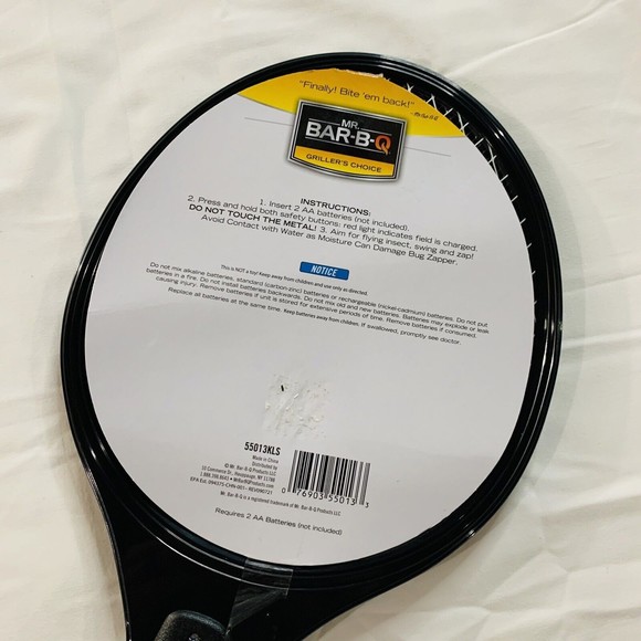 Mr. Bar-B-Q - Deluxe Bug Zapper 55013KLS Batteries Included Open Box Listing🦟🐜 - Picture 5 of 16